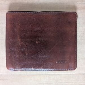 GIUDI Brown Leather Wallet